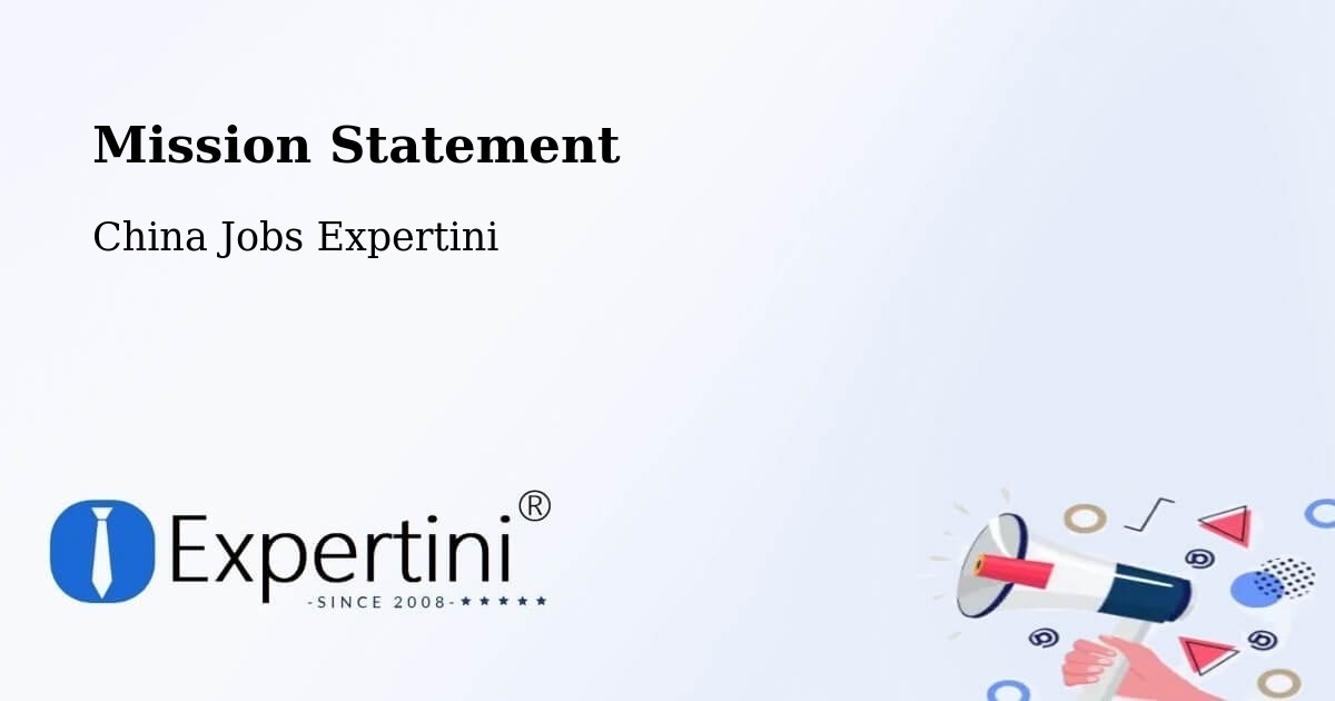 Corporate Mission – Shaoxing - China Jobs Expertini
